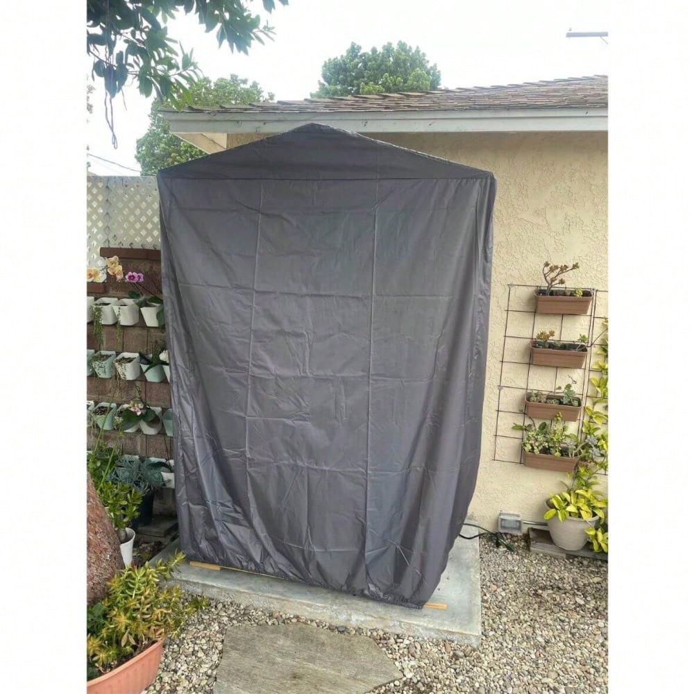 Outdoor Rain Cover For 4-Person Sauna – Windproof, Durable Protection With Zipper Design