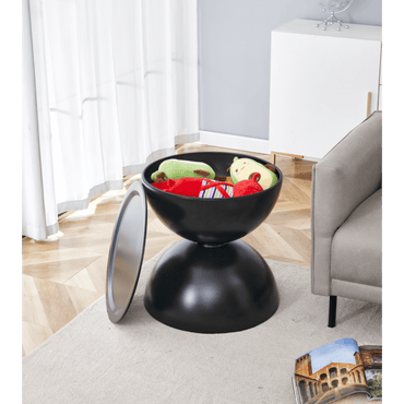 Coffee Round Tables With Storage & Movable Table Top