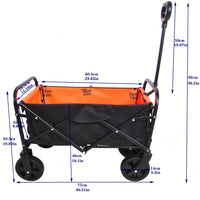 Mini Folding Wagon Garden And Beach Cart