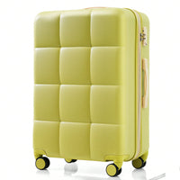 3-Piece Luggage Set with USB Port Airline Approved 20-Inch Carry-On Expandable 24 and 28-Inch Hardshell Spinner Wheels Durable ABS Material