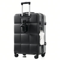 3-Piece Luggage Set with USB Port Airline Approved 20-Inch Carry-On Expandable 24 and 28-Inch Hardshell Spinner Wheels Durable ABS Material
