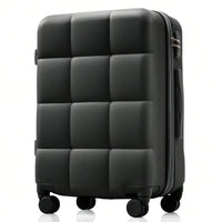 3-Piece Luggage Set with USB Port Airline Approved 20-Inch Carry-On Expandable 24 and 28-Inch Hardshell Spinner Wheels Durable ABS Material