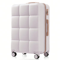3-Piece Luggage Set with USB Port Airline Approved 20-Inch Carry-On Expandable 24 and 28-Inch Hardshell Spinner Wheels Durable ABS Material