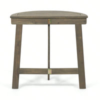 Westmont Half-Round Bistro Table, Grey