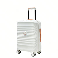 24 Inch TSA Lock Lightweight Spinner Suitcase with USB Port Wheel Lock and Spacious Storage