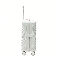 24 Inch TSA Lock Lightweight Spinner Suitcase with USB Port Wheel Lock and Spacious Storage