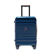 24 Inch TSA Lock Lightweight Spinner Suitcase with USB Port Wheel Lock and Spacious Storage