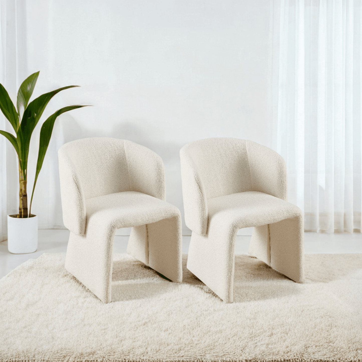 Modern Accent Chair  Upholstered Teddy Comfy Sofa Chair For Living Room Bedroom Office Reception Minimalist Design Multiple Uses