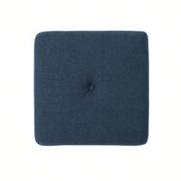 Square Ottoman For Extra Seating And Leg Support Fabric Upholstered Footrest Ideal For Living Room Or Kids Playroom