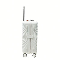 Lavender Purple 20 Inch Lightweight Carry On Luggage with 360° Spinner Wheels and Spacious Interior