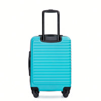 Lavender Purple 20 Inch Lightweight Carry On Luggage with 360° Spinner Wheels and Spacious Interior
