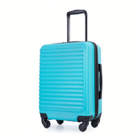 Lavender Purple 20 Inch Lightweight Carry On Luggage with 360° Spinner Wheels and Spacious Interior