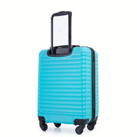 Lavender Purple 20 Inch Lightweight Carry On Luggage with 360° Spinner Wheels and Spacious Interior