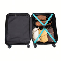 Lavender Purple 20 Inch Lightweight Carry On Luggage with 360° Spinner Wheels and Spacious Interior