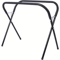 Heavy Duty Folding Work Stand For Garage And Shop - 750 Lb Capacity Portable Table For Bumpers, Fenders, Doors, And Hoods