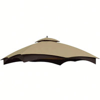 Replacement Canopy Top For 10x12 Ft Heavy Duty Gazebo With Air Vent Waterproof UV Protection