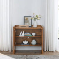 Sideboard Buffet Cabinet With Adjustable Shelves For Entryway Living Room Kitchen Dining Room
