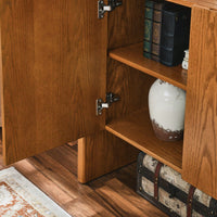 Sideboard Buffet Cabinet With Adjustable Shelves For Entryway Living Room Kitchen Dining Room