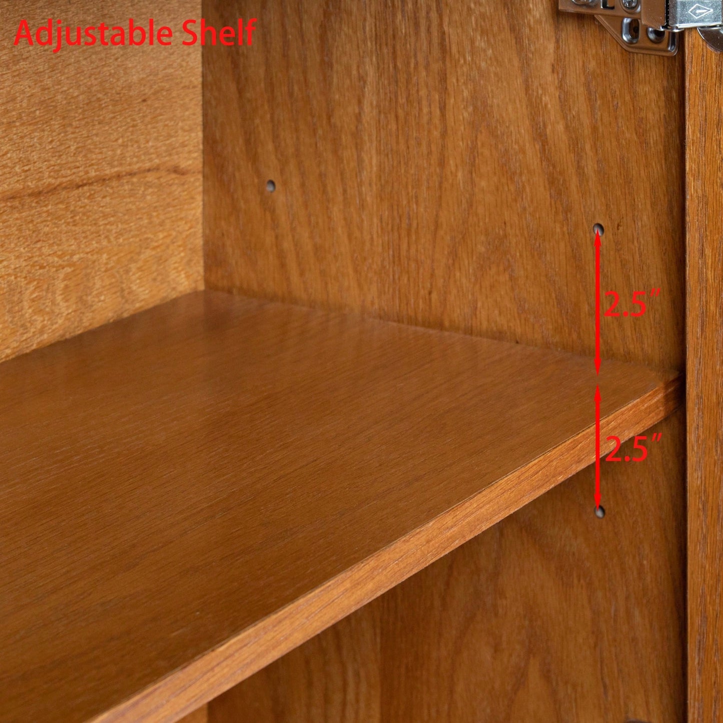 Sideboard Buffet Cabinet With Adjustable Shelves For Entryway Living Room Kitchen Dining Room