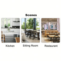 Modern Circular MDF Dining Table For Living Room And Bedroom 42 Inch Elegant Design Easy Assembly