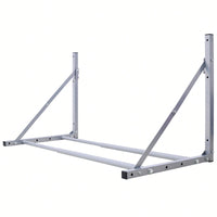 Heavy-Duty Wall-Mounted Tire Storage Rack for RV and ATV 30.5 to 50.5 Inches Wide 300 lbs Capacity Space-Saving Solution