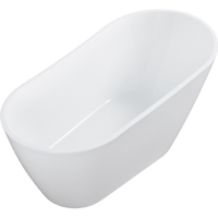 Durable Acrylic Bathtub Drain Kit With Overflow Easy Maintenance Corrosion Resistant Transparent Design