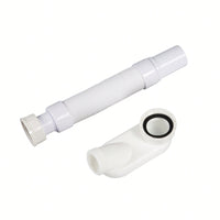 Durable Acrylic Bathtub Drain Kit With Overflow Easy Maintenance Corrosion Resistant Transparent Design