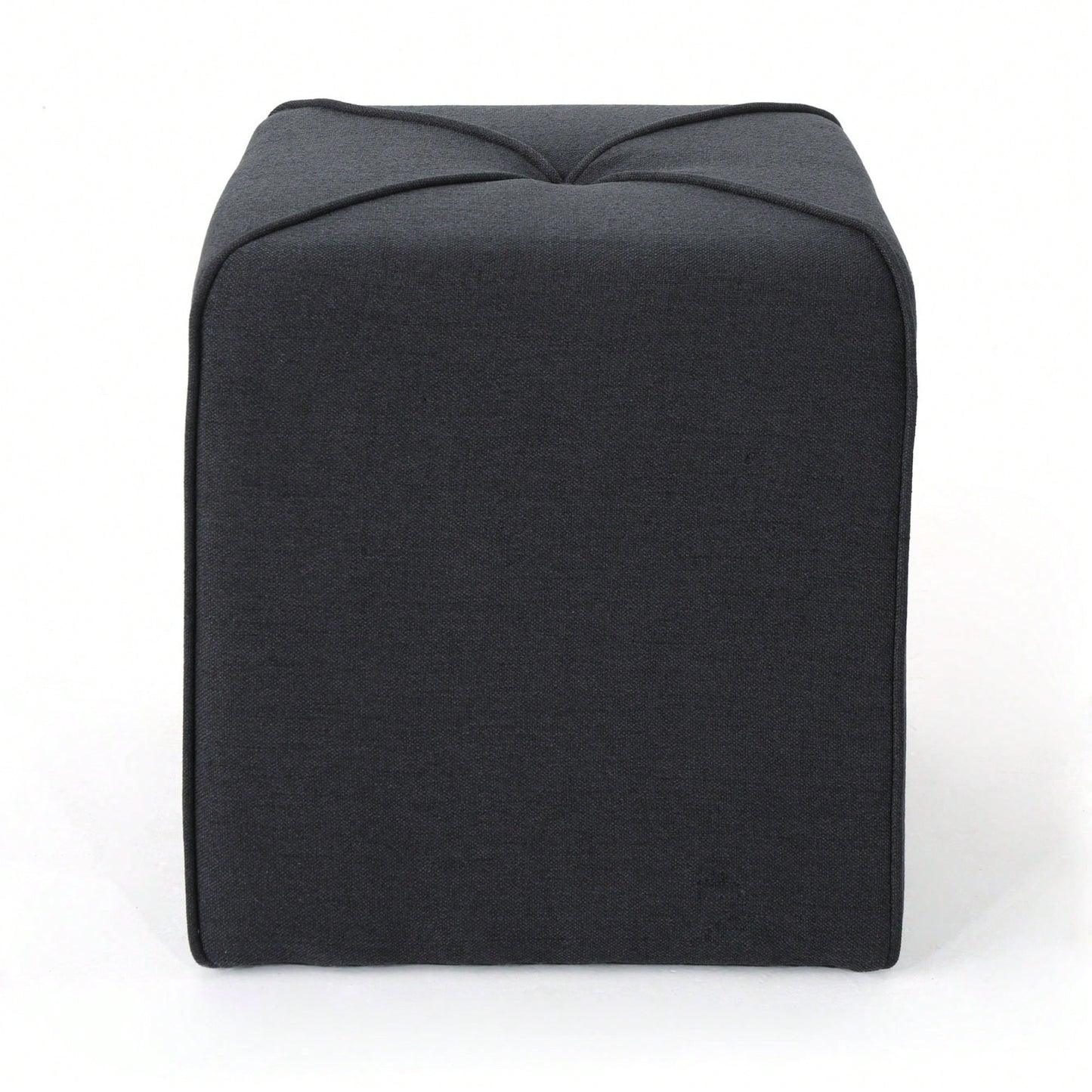 Versatile Square Cassella Cube Ottoman For Extra Seating And Footrest In Living Room Or Playroom