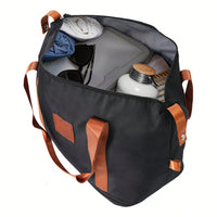 Lightweight 3 Piece Hardshell Luggage Set with TSA Lock Wheels Duffel Toiletry Bag Black Brown