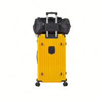 4 Piece Expandable Lightweight Luggage Set With 360 Degree Spinner Wheels Durable TSA Lock Travel Suitcases