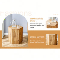 Stylish MDF Coffee Table With Unique Texture Patterns For Modern Living Room Decor