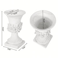 Decorative Lightweight Concrete Garden Urn Planter For Vibrant Outdoor Displays