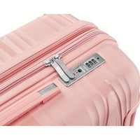 Lightweight 4 Piece Expandable Hard Shell Luggage Set With TSA Lock And Silent Spinner Wheels For Travel