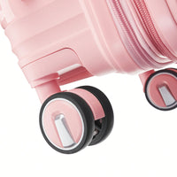 Lightweight 4 Piece Expandable Hard Shell Luggage Set With TSA Lock And Silent Spinner Wheels For Travel