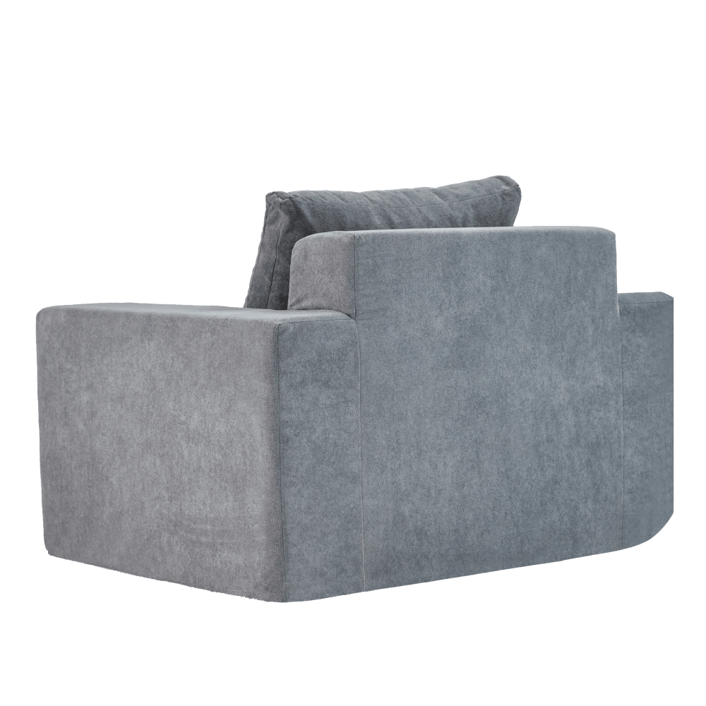 High-Density Foam Sofa Couch with Washable Cover and Waterproof Fabric for Living Room Gaming Room