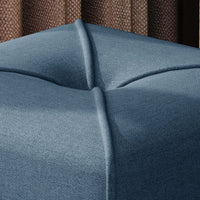 Versatile Square Cassella Cube Ottoman For Extra Seating And Footrest In Living Room Or Playroom