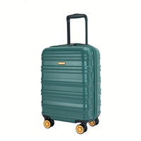 TSA Approved 18.5" Hard Shell Carry On Suitcase With 360° Spinner Wheels And Adjustable Pull Rod - Ideal For Business Travel