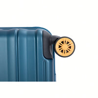TSA Approved 18.5" Hard Shell Carry On Suitcase With 360° Spinner Wheels And Adjustable Pull Rod - Ideal For Business Travel