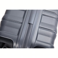 TSA Approved 18.5" Hard Shell Carry On Suitcase With 360° Spinner Wheels And Adjustable Pull Rod - Ideal For Business Travel