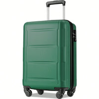Expandable Lightweight 2-Piece Luggage Set With TSA Lock 20inch And 24inch Hard Shell Suitcases With 360° Spinner Wheels
