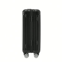 20in Aluminum Carry-On Luggage with USB Port Spinner Wheels TSA Lock and Cup Holder for Travel Business and Beach