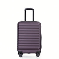 20 Inch Lightweight Spinner Carry On Suitcase with Multi-Color Options and Spacious Interior Free Non-Woven Bag Gift