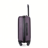 20 Inch Lightweight Spinner Carry On Suitcase with Multi-Color Options and Spacious Interior Free Non-Woven Bag Gift