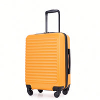 20 Inch Lightweight Spinner Carry On Suitcase with Multi-Color Options and Spacious Interior Free Non-Woven Bag Gift