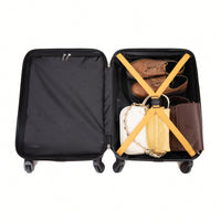 20 Inch Lightweight Spinner Carry On Suitcase with Multi-Color Options and Spacious Interior Free Non-Woven Bag Gift