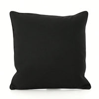 Water Resistant  Outdoor Patio Pillow With Polyester Fiberfill - 18x18 Inches