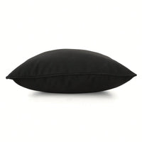 Water Resistant  Outdoor Patio Pillow With Polyester Fiberfill - 18x18 Inches