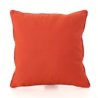 Water Resistant  Outdoor Patio Pillow With Polyester Fiberfill - 18x18 Inches