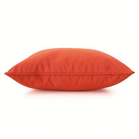 Water Resistant  Outdoor Patio Pillow With Polyester Fiberfill - 18x18 Inches