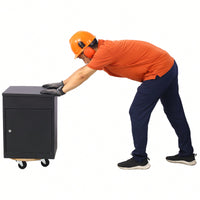 Heavy Duty Wood Furniture Moving Dolly With Wheels For Piano Couch Fridge 500 Lbs Capacity 15 Inch Round Platform 2 Pack